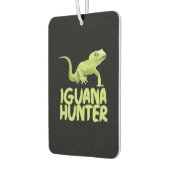Iguana Hunter - Funny Iguana Reptile Lizard Pet Luchtverfrisser (Links)