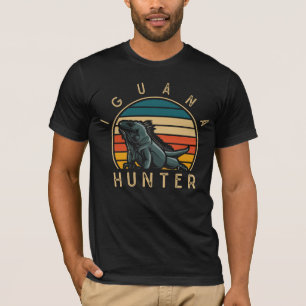 Iguana Hunter Funny Reptile Lover T-shirt