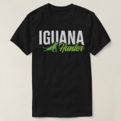 Iguana Hunter Herbivorous Lizard Sharp Eye Specie T-shirt (Design voorkant)
