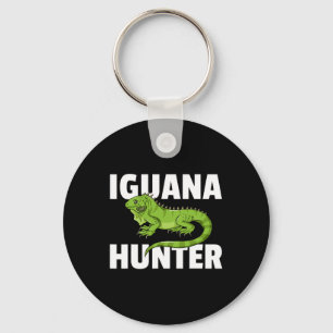 Iguana Hunter Reptile Lizard Hunting Sleutelhanger