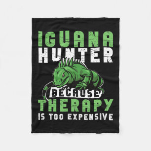 Iguana Hunting Design voor Iguana Hunter Fleece Deken