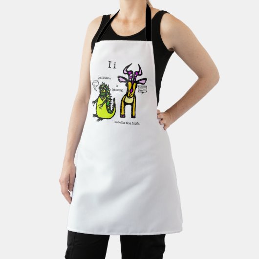 Iguana & Impala All-Over Print Schort (Insitu)