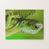 Iguana in de Wilde Legpuzzel (Horizontaal)