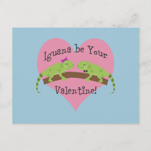 Iguana is je Valentijn Feestdagenkaart