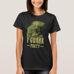 Iguana jager Party voor jongens Iguanas Iguana Liz T-shirt