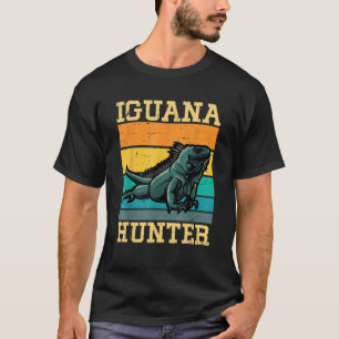 Iguana jager voor jongens Iguana Lizard mannen T T-shirt