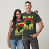 Iguana-jager voor jongens Iguanas Iguana Lizard ma T-shirt (Unisex)