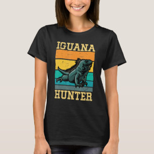 Iguana-jager voor jongens Iguanas Iguana Lizard ma T-shirt