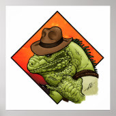 Iguana Jones Poster (Voorkant)