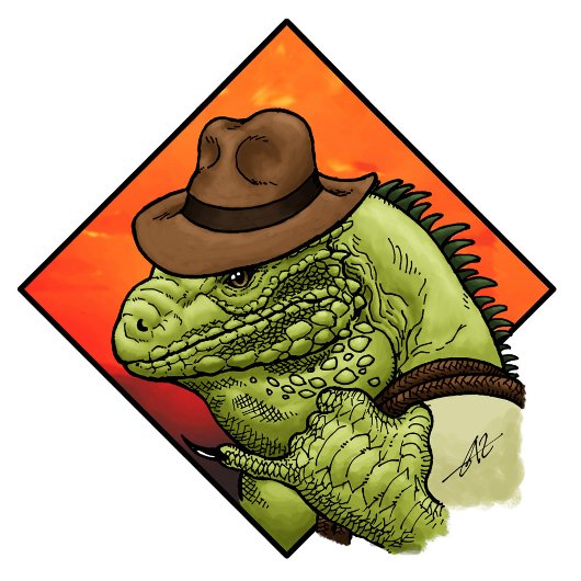 Iguana Jones T-shirt