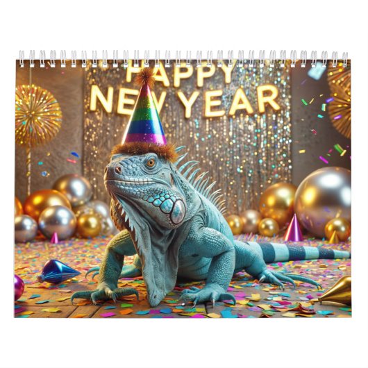 Iguana Kalender (Hoes)