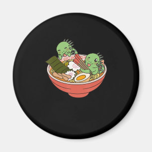 Iguana Kawaii Ramen Funny Pet Gift Magneet