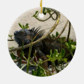 Iguana Keramisch Ornament (Achterkant)