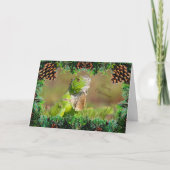 Iguana Kerst Kaart (Voorkant)