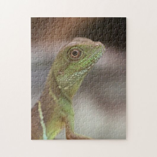 Iguana kiss legpuzzel (Verticaal)