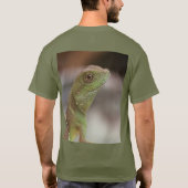 Iguana kiss t-shirt (Achterkant)