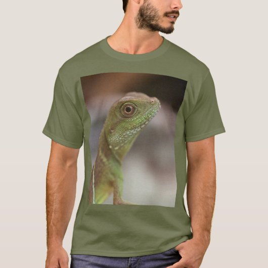 Iguana kiss t-shirt (Voorkant)