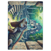 iguana klembord (Achterkant)