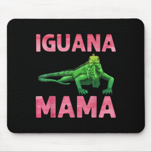 Iguana kunst voor moeder meisjes vrouwen hagedis r muismat