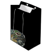 Iguana Lizard Animal Iguana Medium Cadeauzakje (Voorkant Gekanteld)