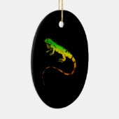 Iguana Lizard Beauful Iguana Gift Keramisch Ornament (Rechts)