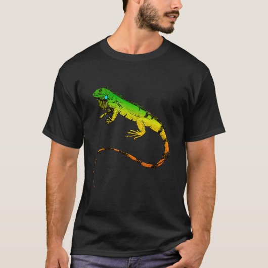 Iguana Lizard Beauful Iguana Gift T-shirt (Voorkant)