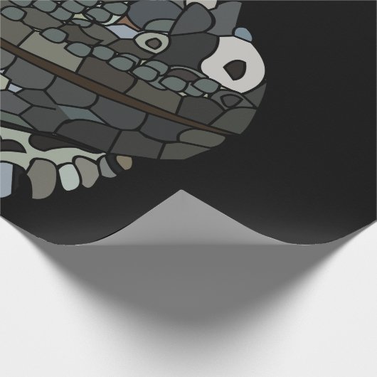 Iguana Lizard Cadeaupapier (Hoek)