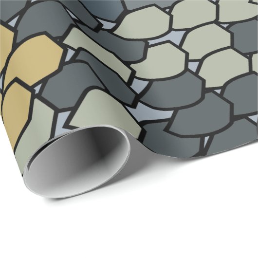 Iguana Lizard Cadeaupapier (Rol Hoek)