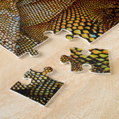 Iguana Lizard Florida . kerstcadeautjes Legpuzzel (Zijkant)