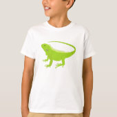 Iguana Lizard Illustration T-shirt (Voorkant)