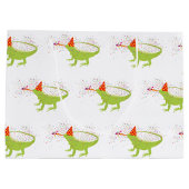 Iguana Lizard Partdens Animals met een partij Groot Cadeauzakje (Achterkant)