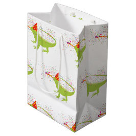 Iguana Lizard Partdens Animals met een partij Medium Cadeauzakje