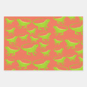 Iguana Lizard Pattern Inpakpapier Vel (Voorkant 3)