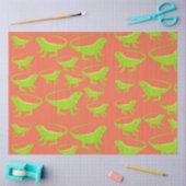 Iguana Lizard Pattern Tissuepapier (Craft)