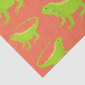 Iguana Lizard Pattern Tissuepapier (Detail)