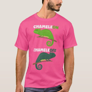 Iguana Lizard Reptile Chameleon Chameleon Grappig T-shirt
