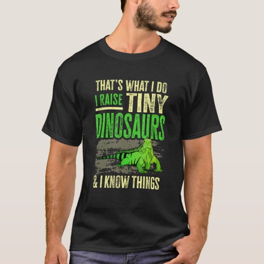Iguana Lizard Reptile Herpetologist T-shirt (Voorkant)