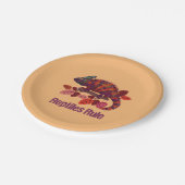 Iguana Lizard, Reptiles Rule Papieren Bordje (Gekanteld)