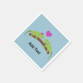 Iguana Love Servetten (Hoek)