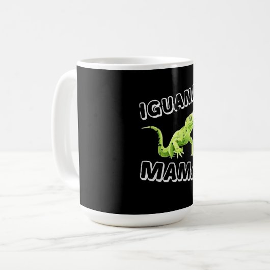 Iguana mama koffiemok (Voorkant links)