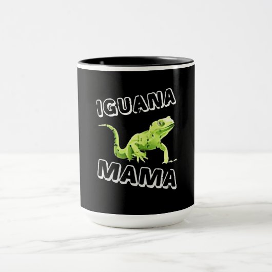 Iguana mama mok (Midden)