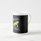 Iguana mama porselein kop (Voorkant rechts)