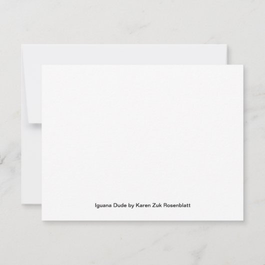 Iguana Man (Achterkant)