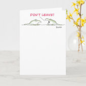 IGUANA MIST JE KAART (Gele Bloem)