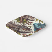  Iguana naadloos schilderen Papieren Bordje (Gebogen)