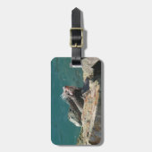 Iguana op St. Thomas Bagagelabel (Voorkant verticaal)