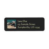 Iguana op St. Thomas Etiket (Voorkant)