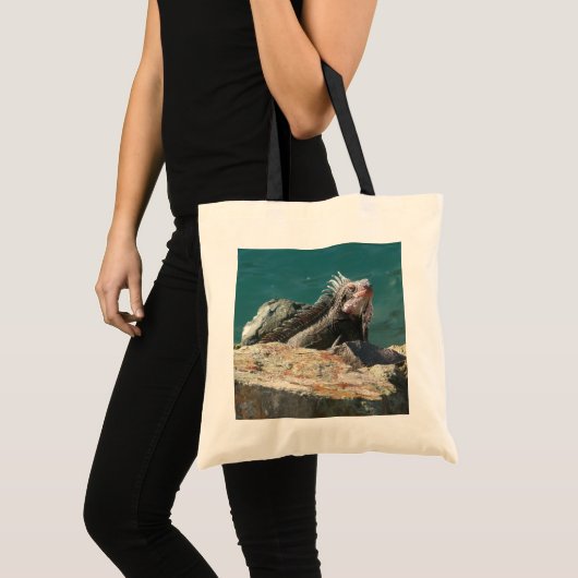 Iguana op St. Thomas Tote Bag (Voorkant (product))