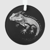 Iguana Ornament (achterkant)