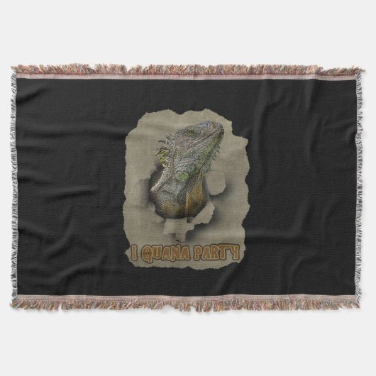 Iguana Party, grappig dat ik wil feesten, Iguana P Deken (Voorkant)